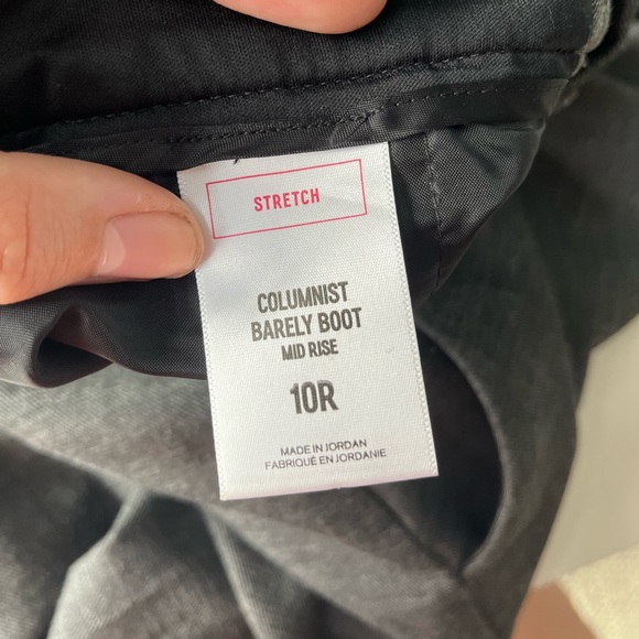 Express Columnist Barely Boot Mid Rise Pants - Picture 5 of 5